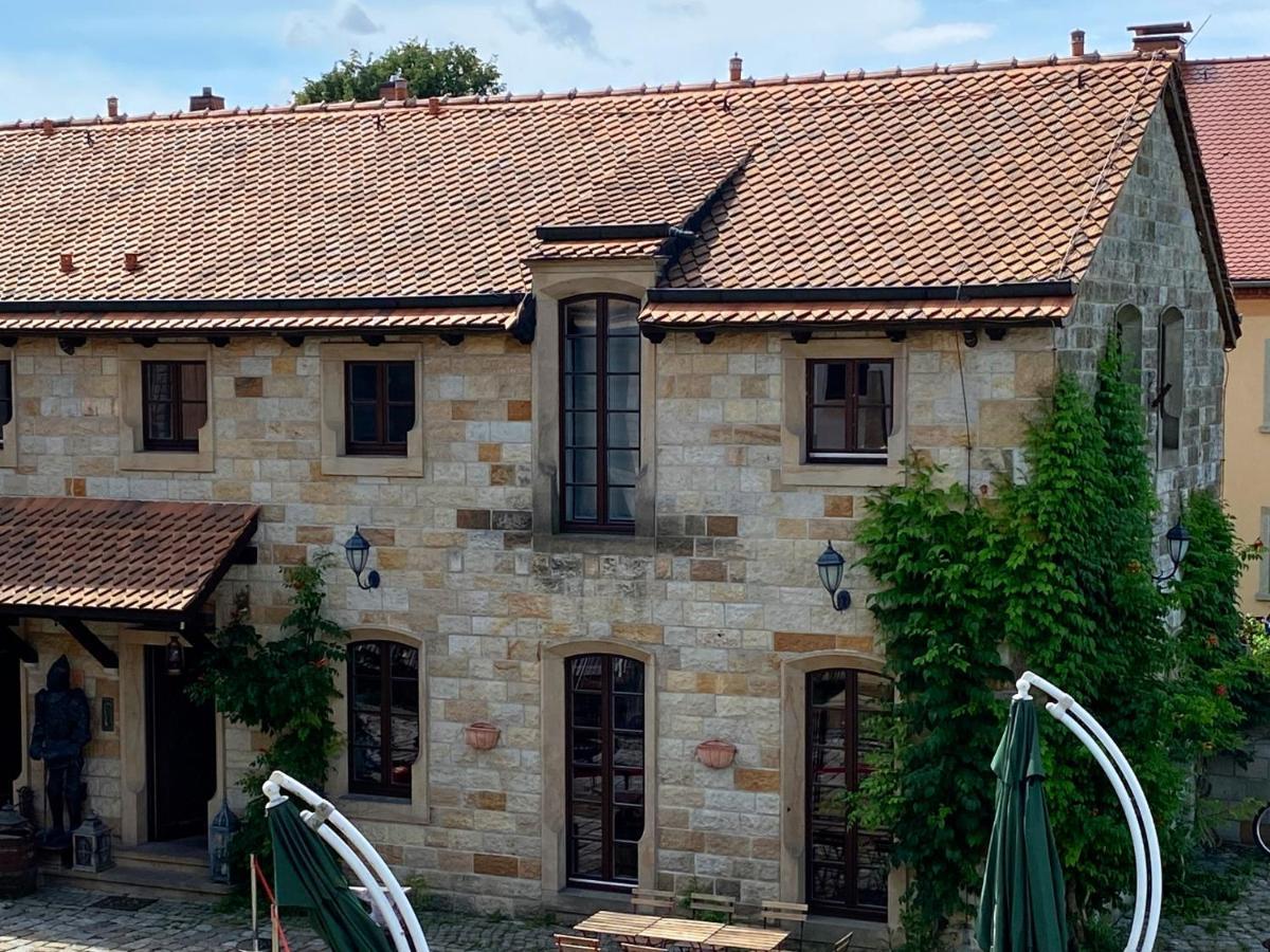 Fewo WAFFENKAMMER im Rittergut Leppersdorf bei Dresden für 7 Personen Exterior foto